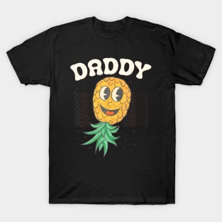 Upside Down Pineapple 70S 80S Swinger Daddy Men T-Shirt